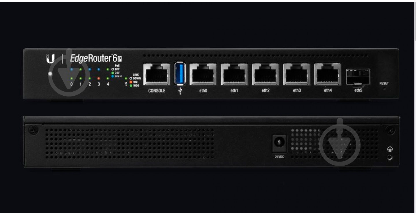 Маршрутизатор Ubiquiti EdgeRouter ER-6P ER-6P - фото 4 Маршрутизатор Ubiquiti EdgeRouter ER-6P ER-6P - фото 4