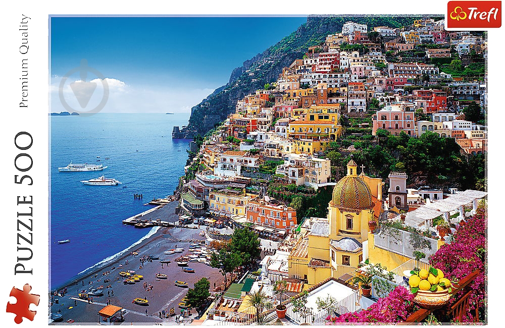 Пазлы Trefl 500 елементів Позітано. Італія 37145 - фото 2