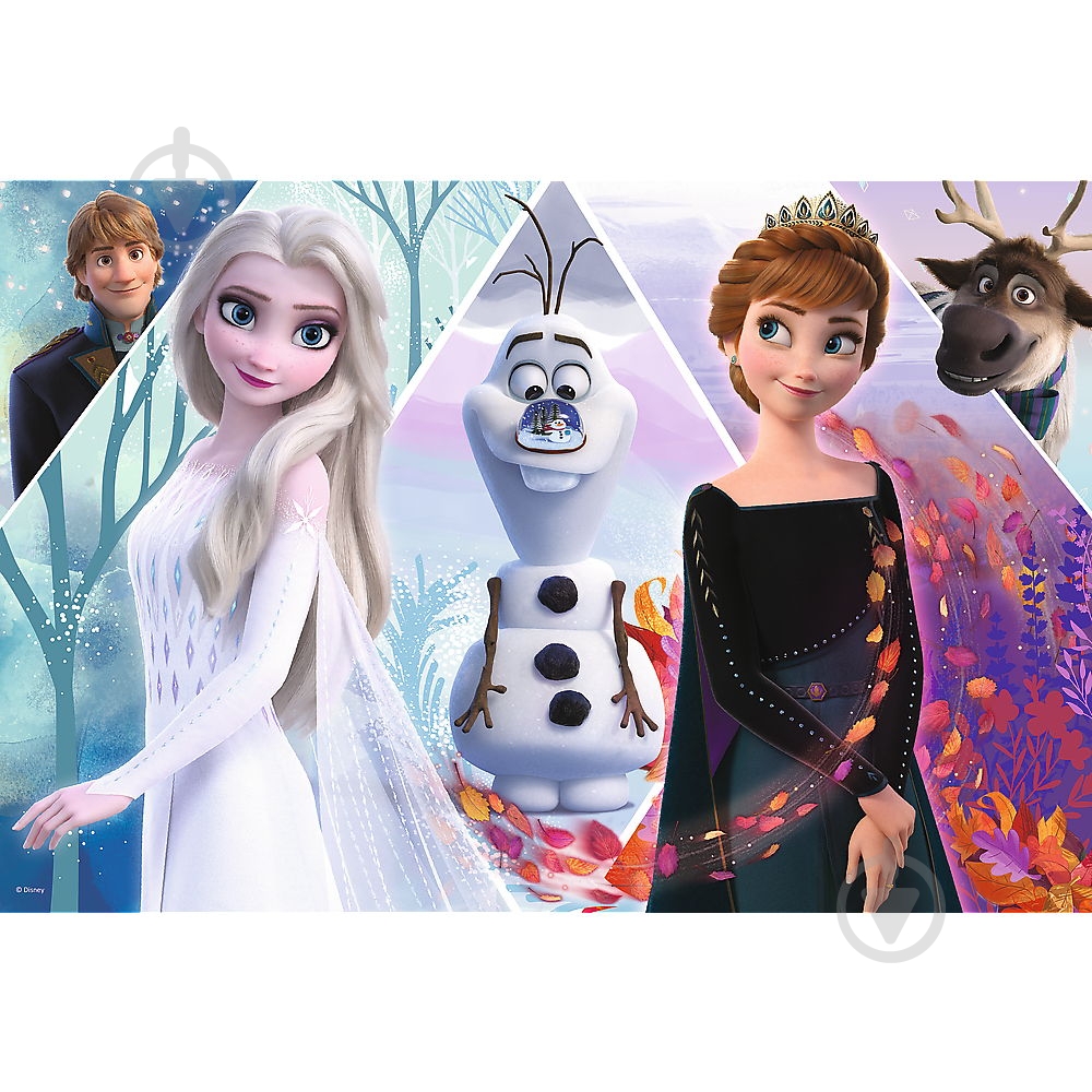 Пазл Trefl 100 Disney Крижане серце 2 5+ 16418 - фото 3 Пазл Trefl 100 Disney Крижане серце 2 5+ 16418 - фото 3