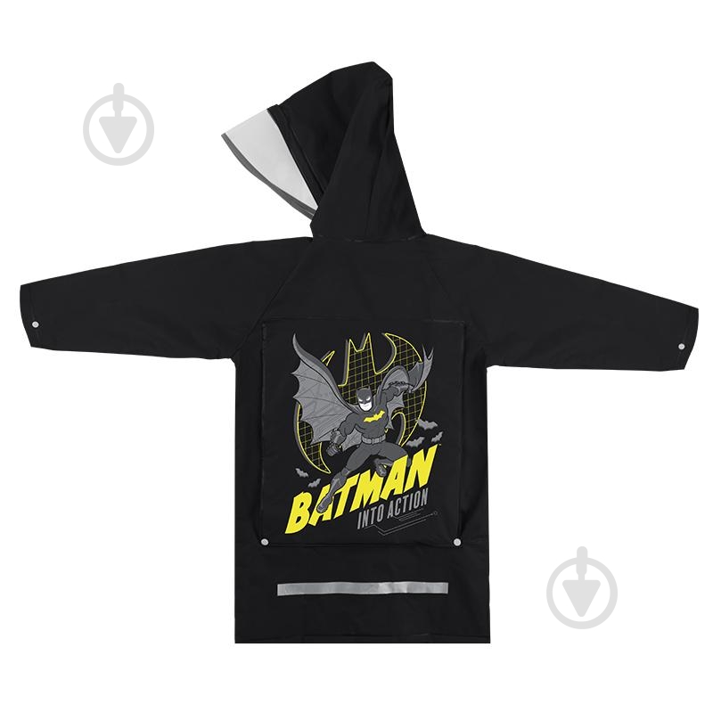 Дождевик KITE Batman р.128 черный DC25-2600S - фото 2