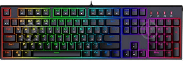 Клавиатура 1stPlayer Outemu Blue USB (DK5.0-BL V2.0) black - фото 1 Клавиатура 1stPlayer Outemu Blue USB (DK5.0-BL V2.0) black - фото 1
