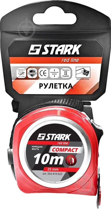 Рулетка Stark Compact 503410025 10  м x 25  мм - фото 10