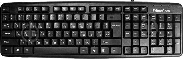 Клавиатура Frimecom (FC-836-USB) black - фото 1 Клавиатура Frimecom (FC-836-USB) black - фото 1