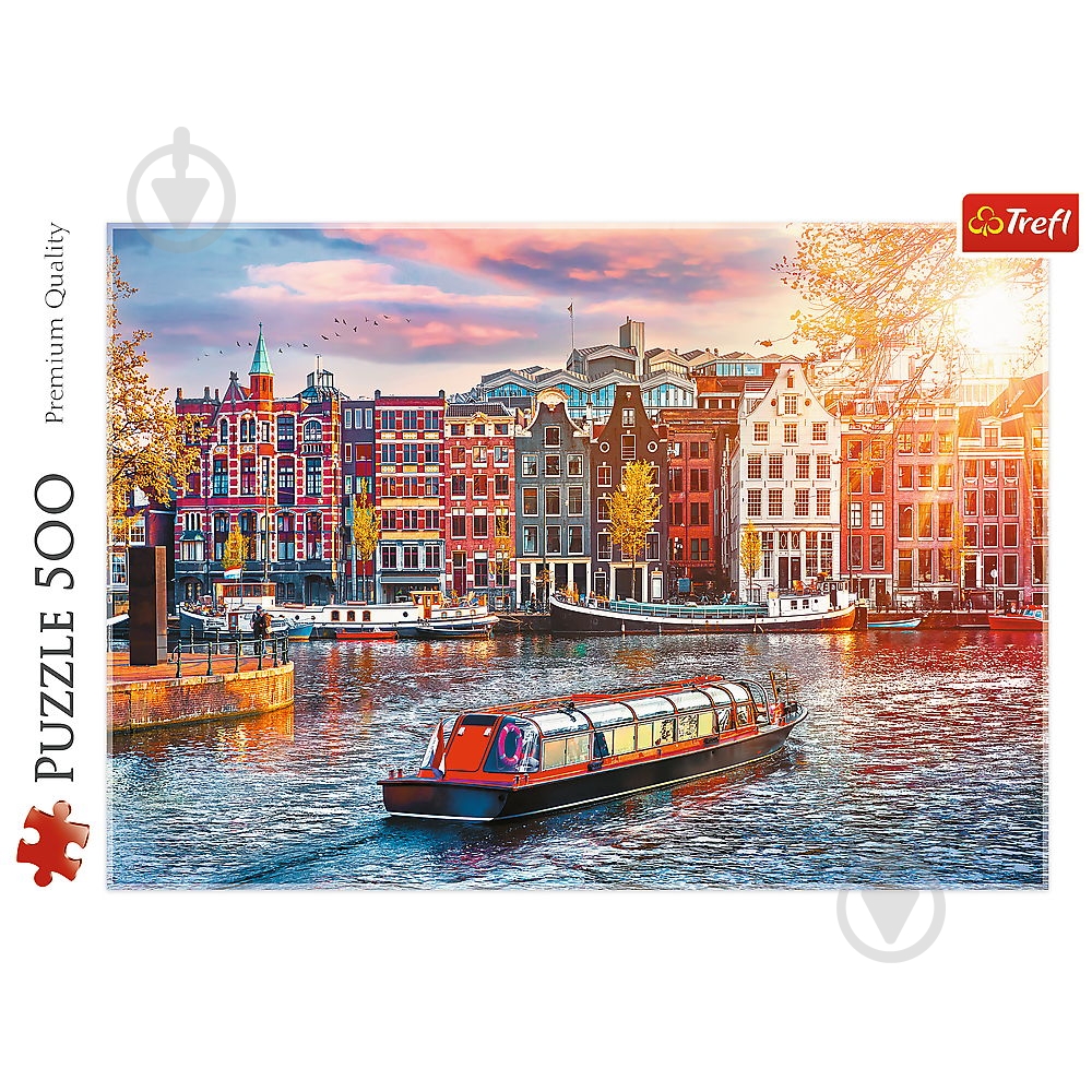 Пазл Trefl Амстердам, Голландія 37428 - фото 2