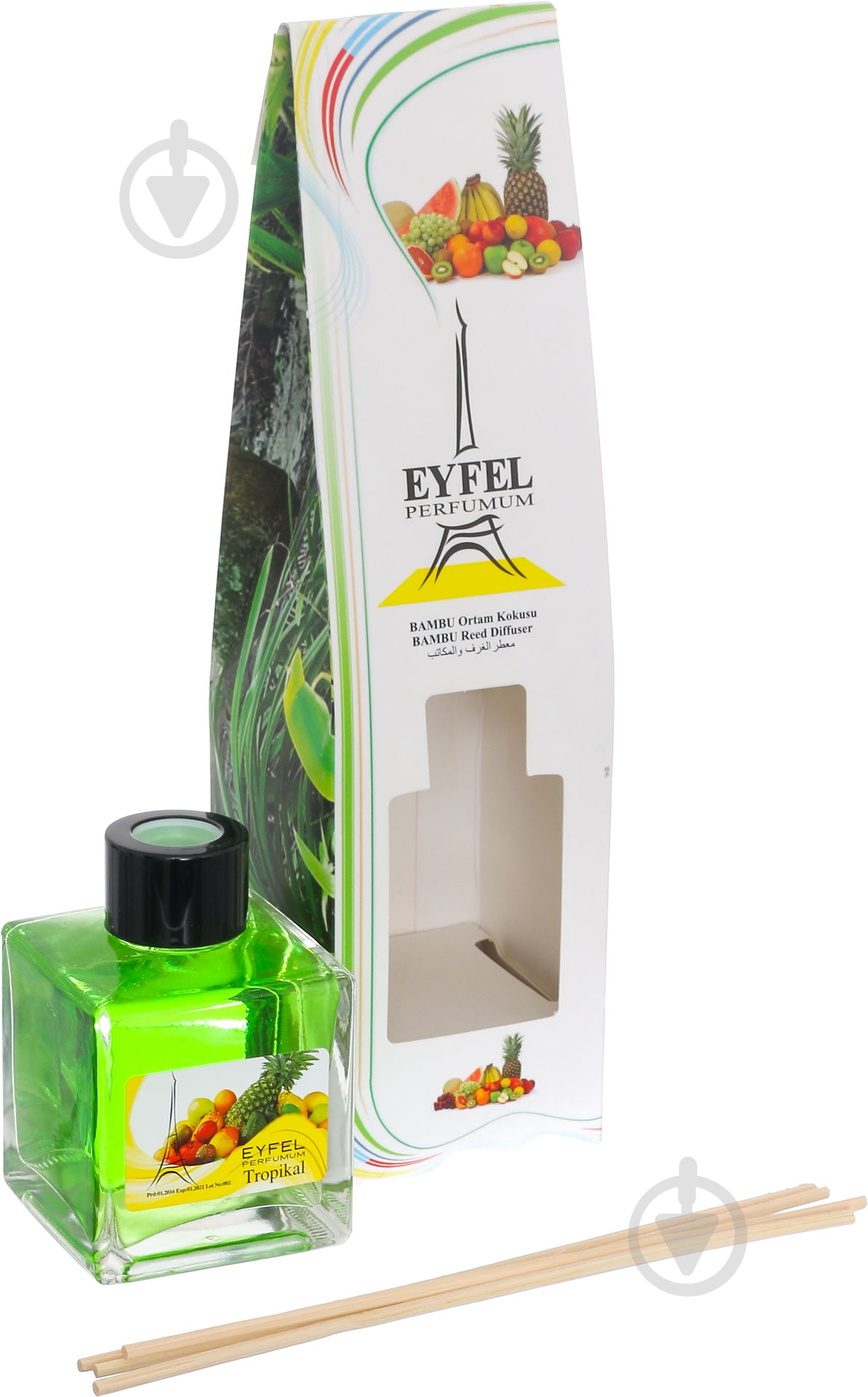 Аромадиффузор для дома Eyfel Tropical 120 мл - фото 2