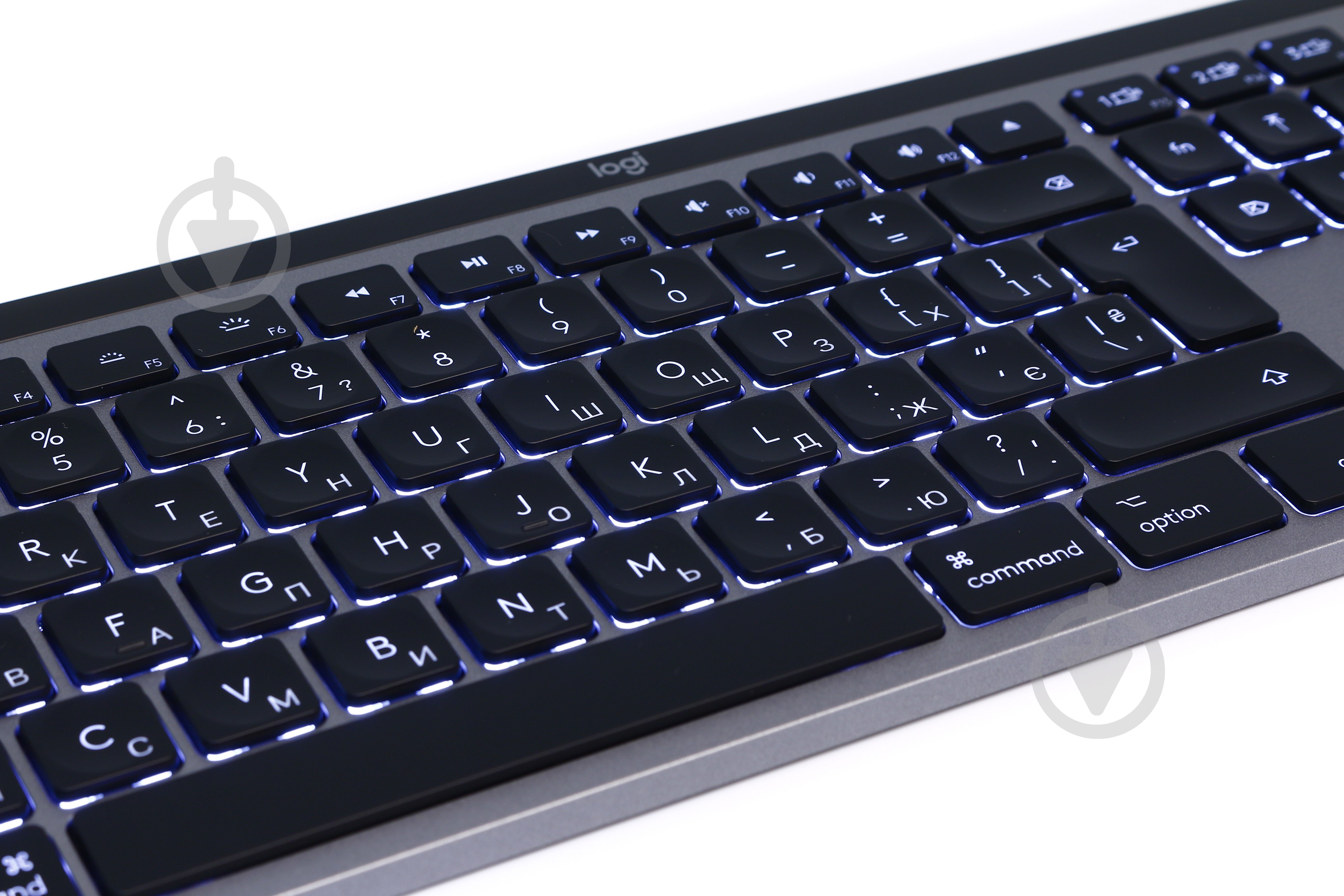 Клавиатура Logitech MX Keys Wireless for Mac Space (920-009558) black - фото 6 Клавиатура Logitech MX Keys Wireless for Mac Space (920-009558) black - фото 6