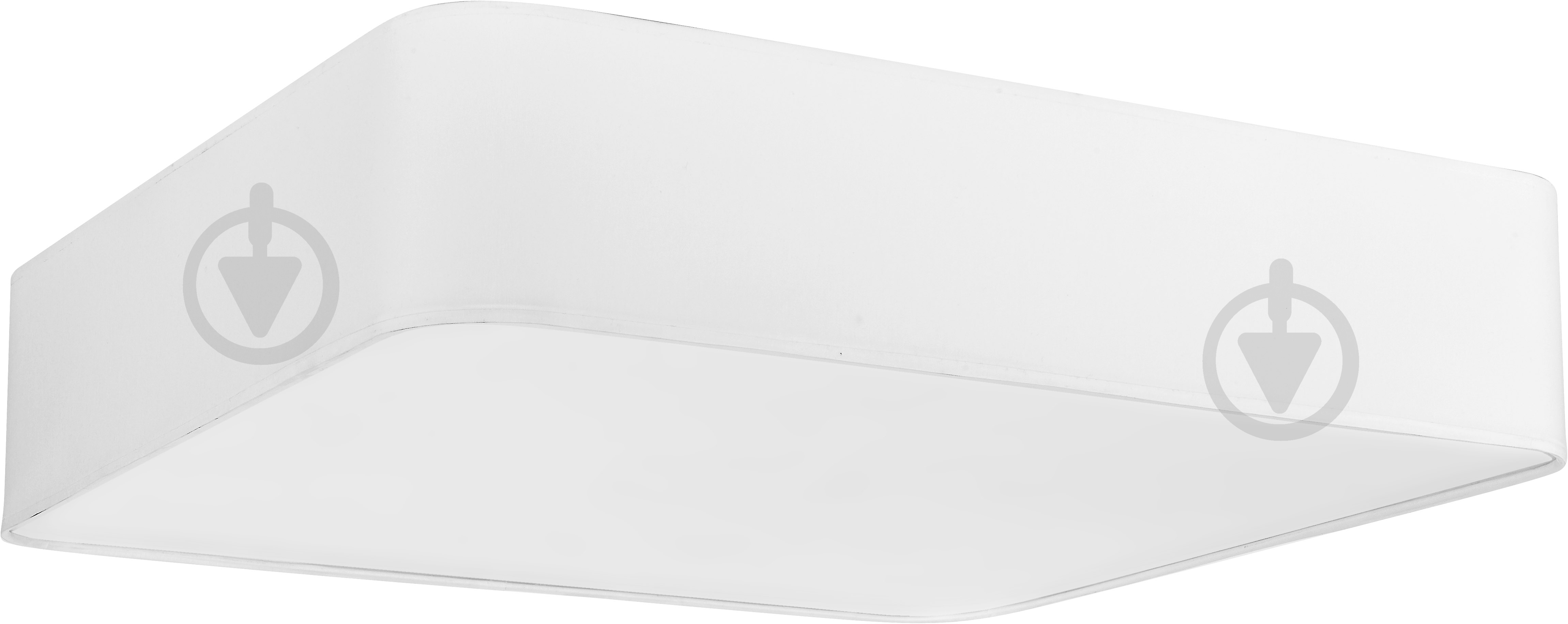 Люстра потолочная TK Lighting Office Square 4x15 Вт E27 белый 2022 - фото 1