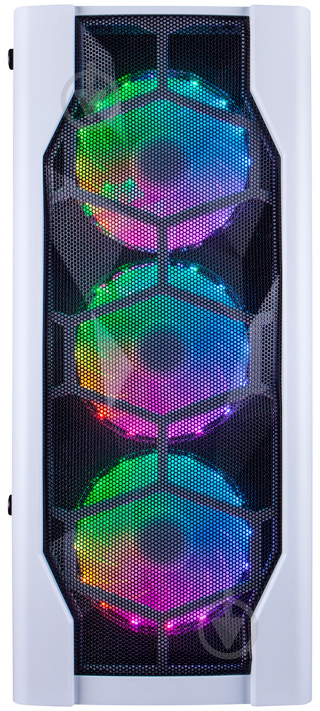 Корпус 1stPlayer D4-4R1-WH WHITE без БП - фото 2