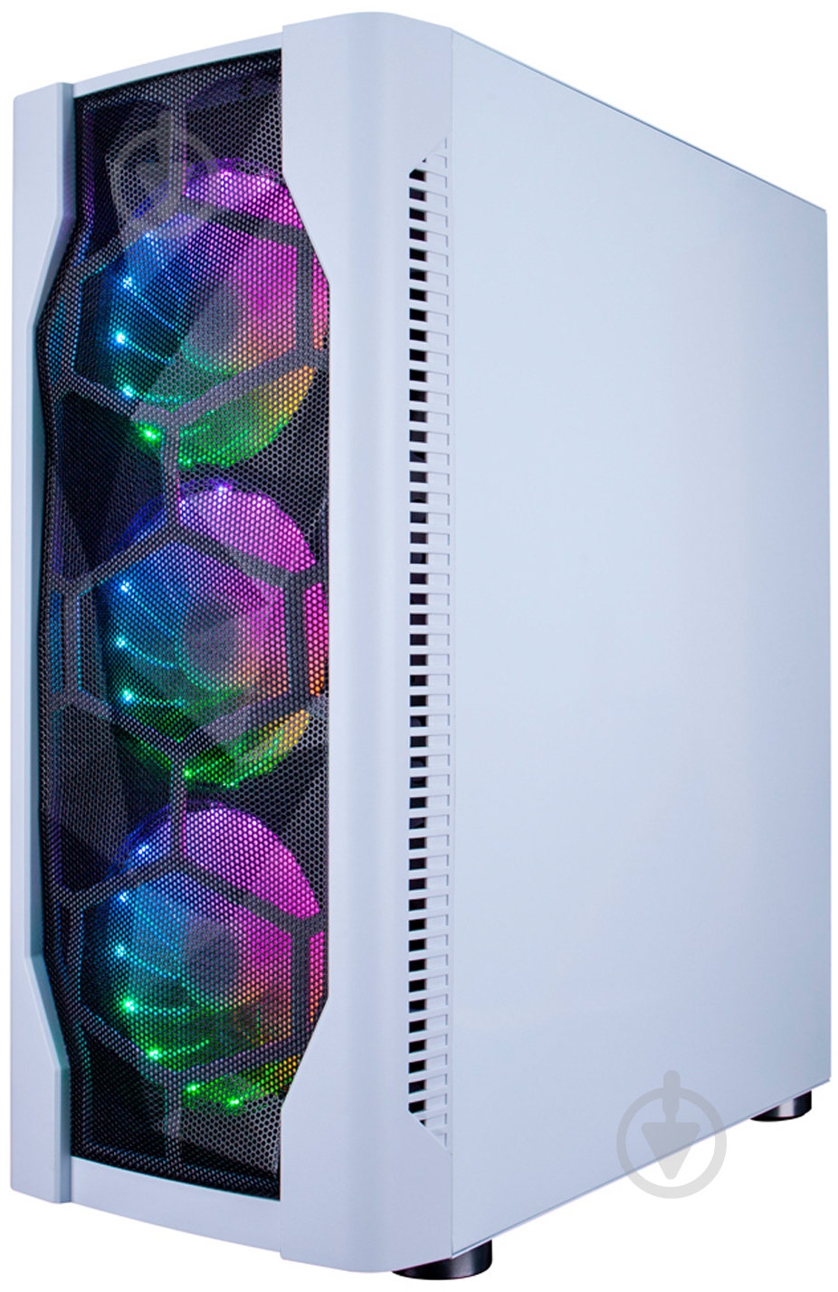 Корпус 1stPlayer D4-4R1-WH WHITE без БП - фото 3