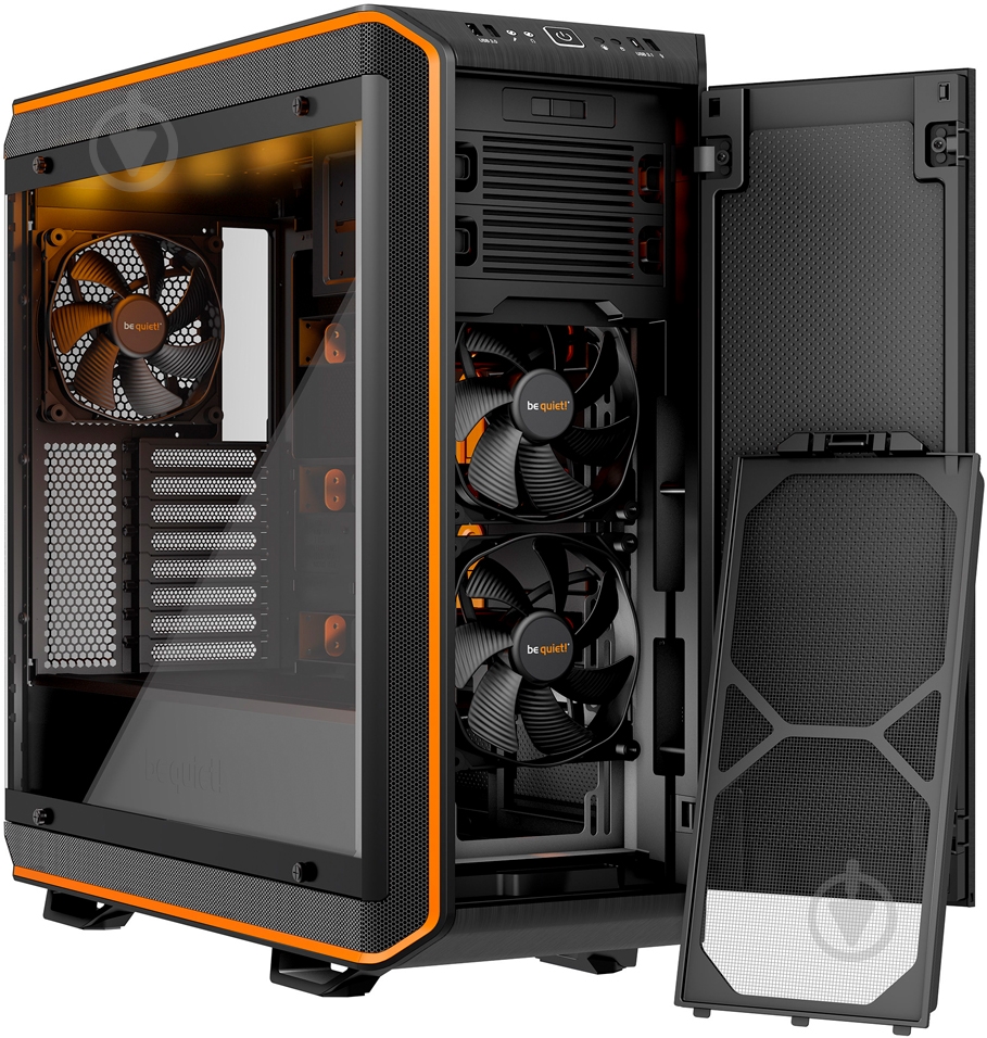 Корпус be quiet! Dark Base Pro 900 Rev.2 Orange (BGW14) - фото 4 Корпус be quiet! Dark Base Pro 900 Rev.2 Orange (BGW14) - фото 4