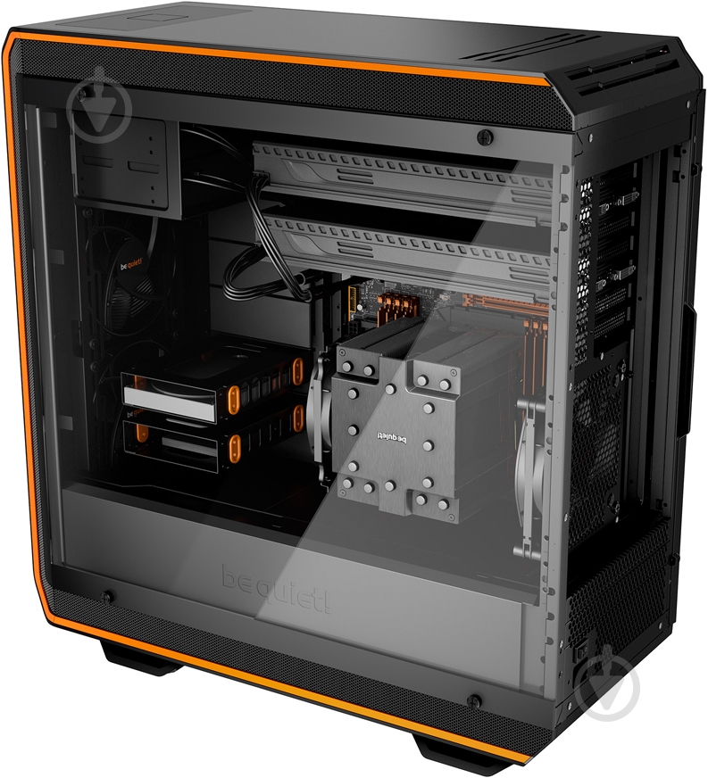 Корпус be quiet! Dark Base Pro 900 Rev.2 Orange (BGW14) - фото 2 Корпус be quiet! Dark Base Pro 900 Rev.2 Orange (BGW14) - фото 2