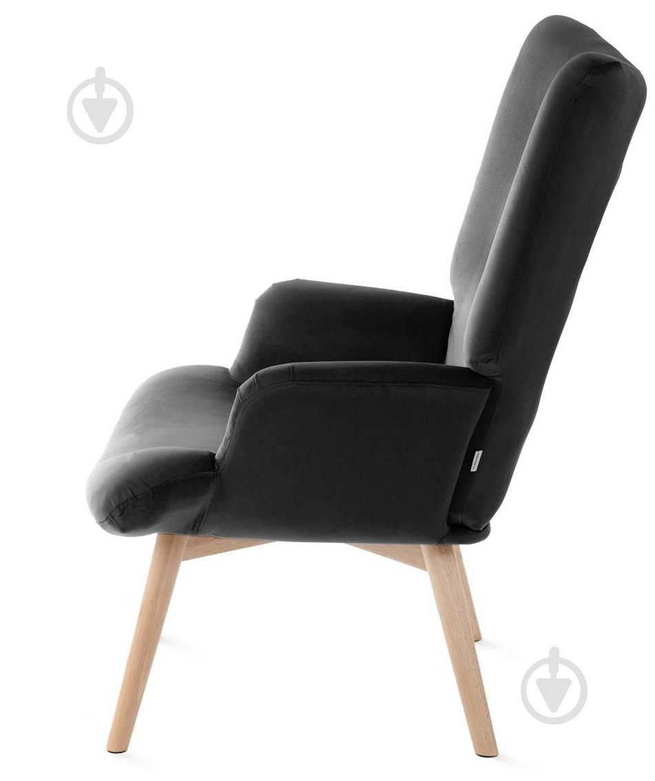 Кресло Homla Moss черный - фото 3