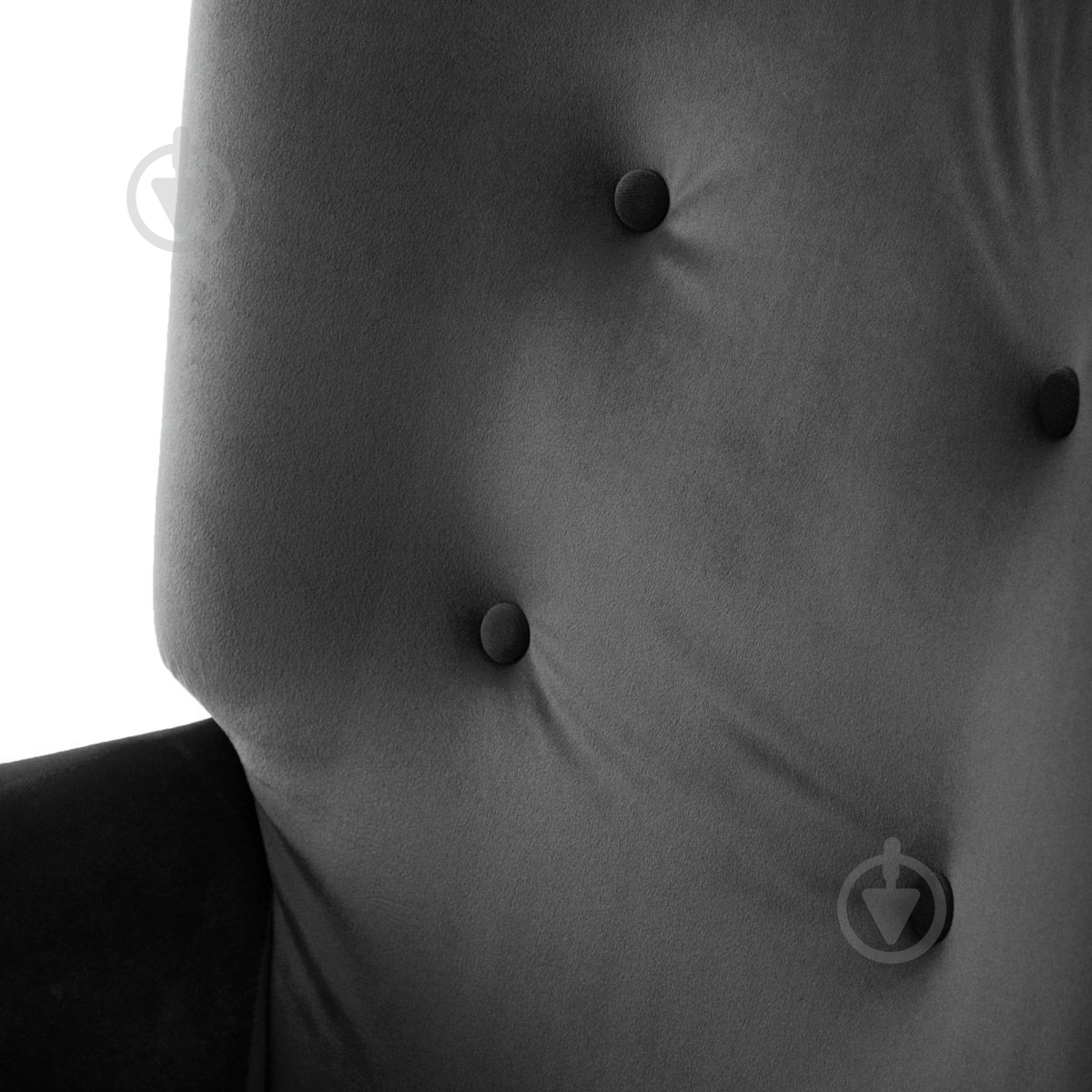 Кресло Homla Moss черный - фото 4