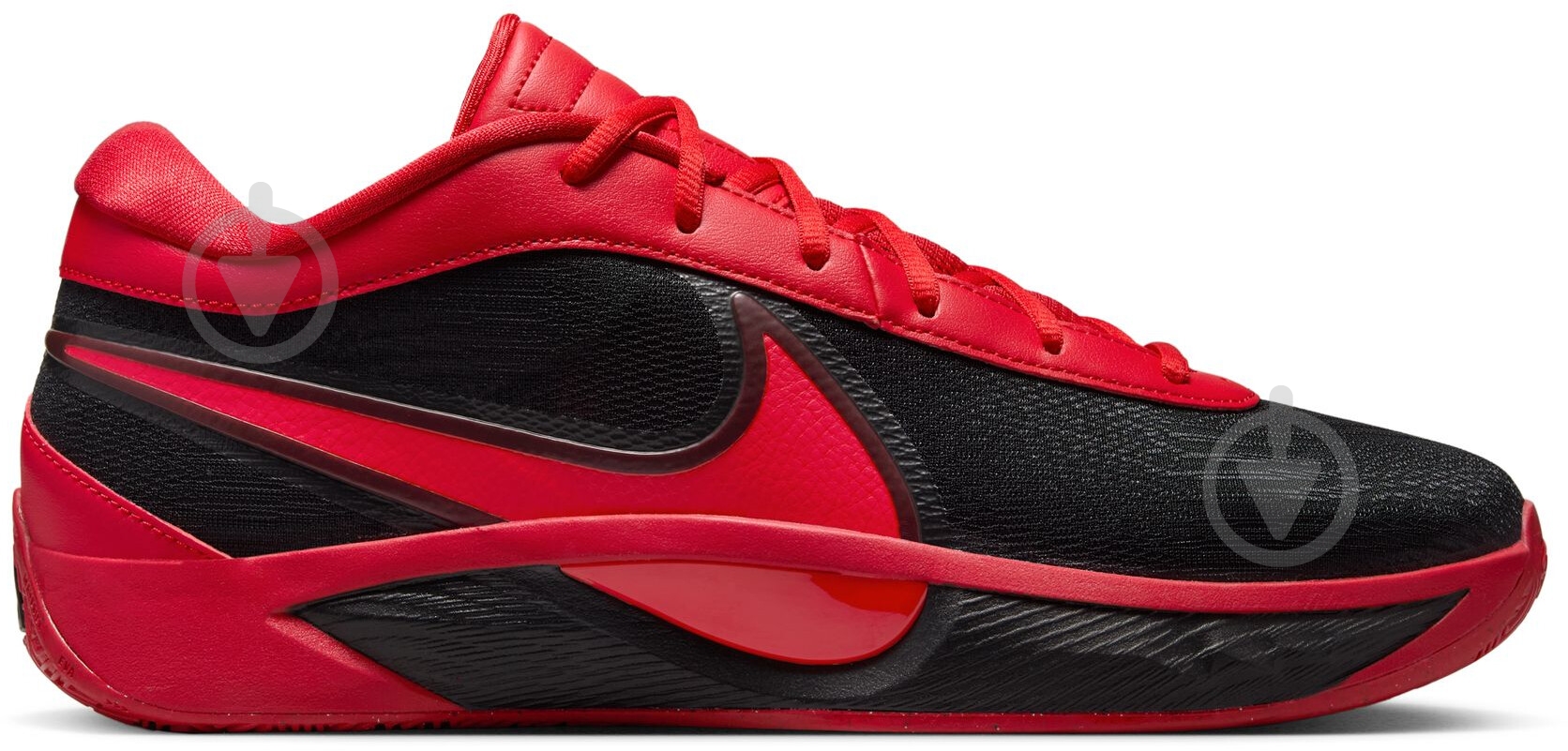 Кросівки чоловічі Nike GIANNIS FREAK 6 FJ7792-003 р.45 чорно-червоні - фото 1