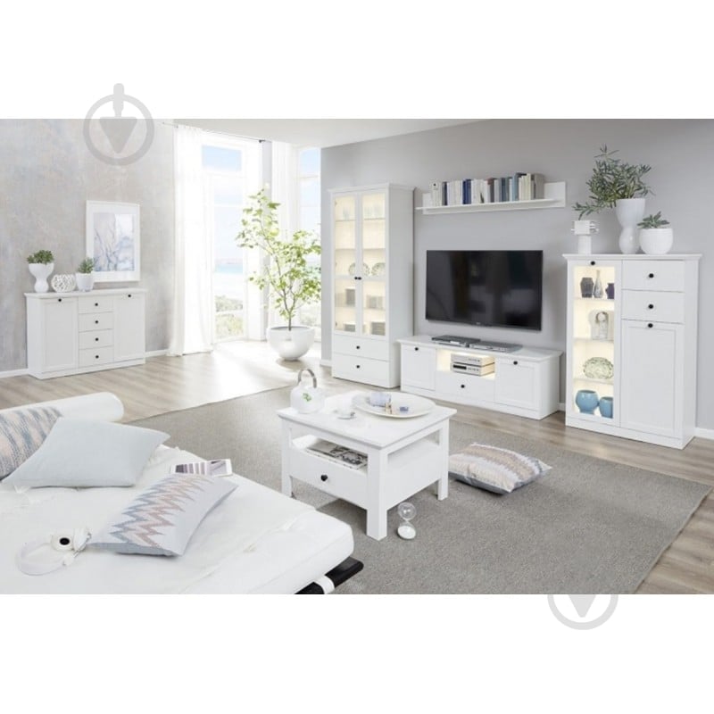 Комод Brandson 2d4s белый/белый - фото 2