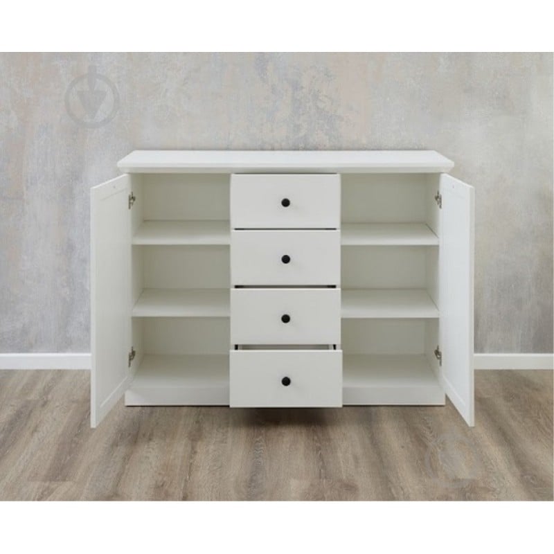 Комод Brandson 2d4s белый/белый - фото 4