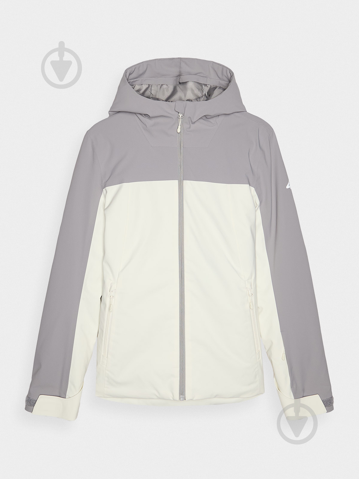 Куртка жіноча зимова 4F TECHNICAL JACKET F572 4FWAW24TTJAF572-27S р.S сіра - фото 16
