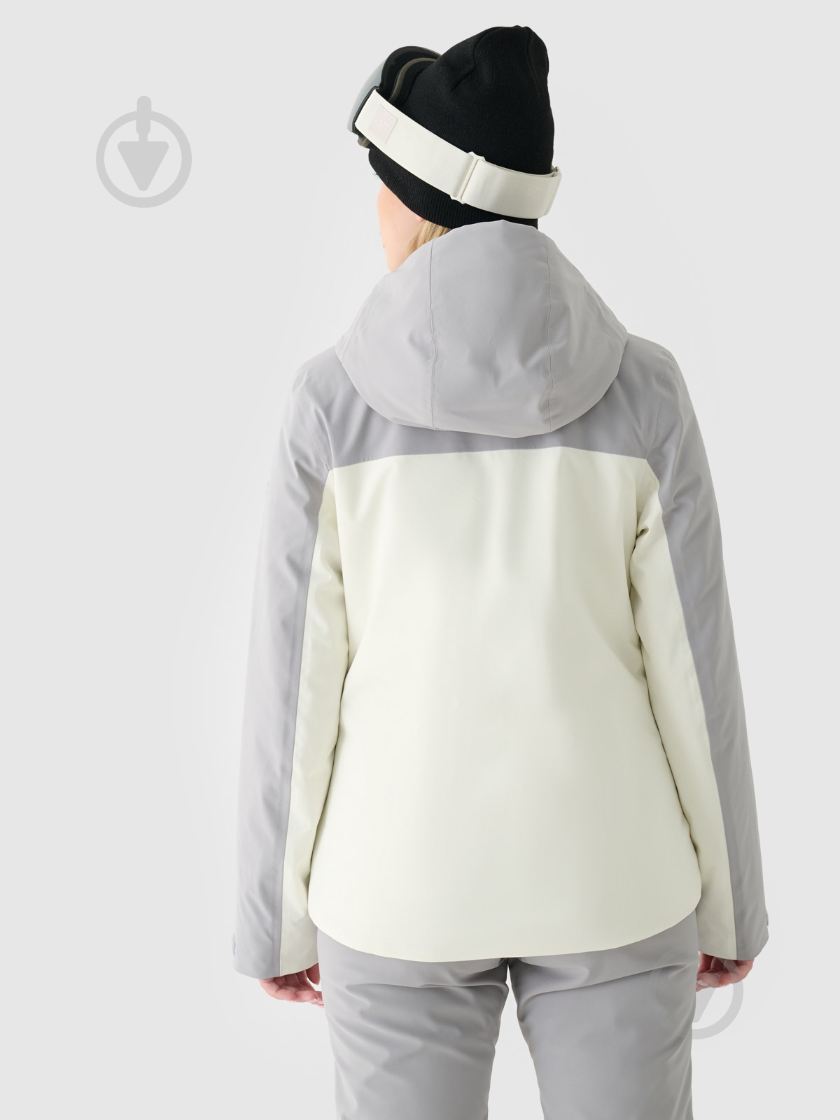 Куртка жіноча зимова 4F TECHNICAL JACKET F572 4FWAW24TTJAF572-27S р.S сіра - фото 2