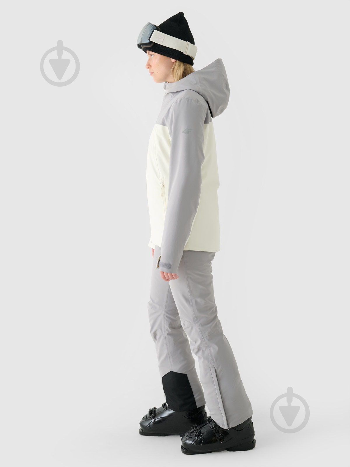 Куртка жіноча зимова 4F TECHNICAL JACKET F572 4FWAW24TTJAF572-27S р.S сіра - фото 6
