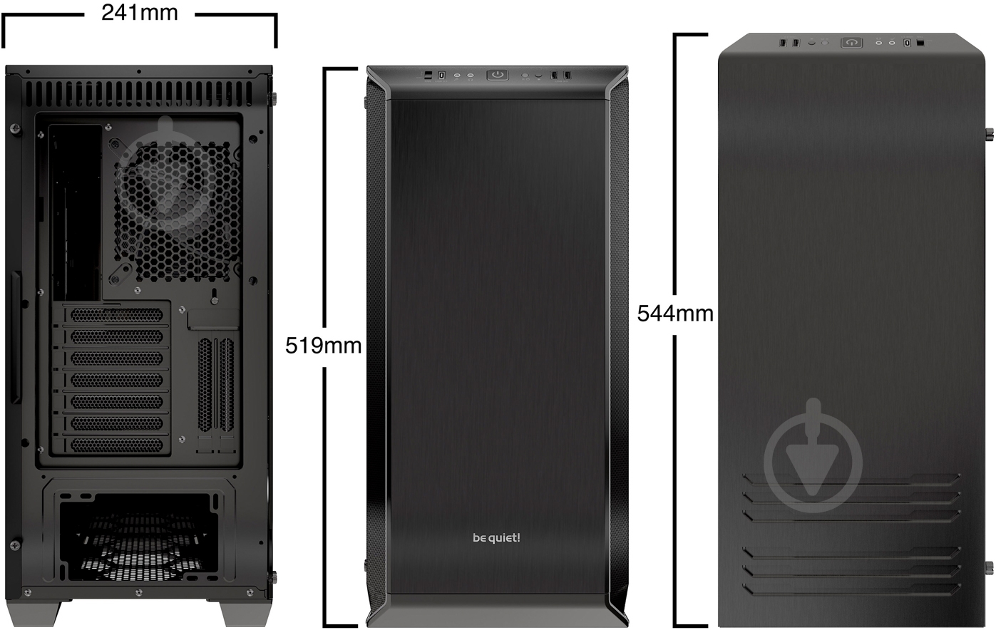 Корпус be quiet! Dark Base 700 Black (BGW23) - фото 6