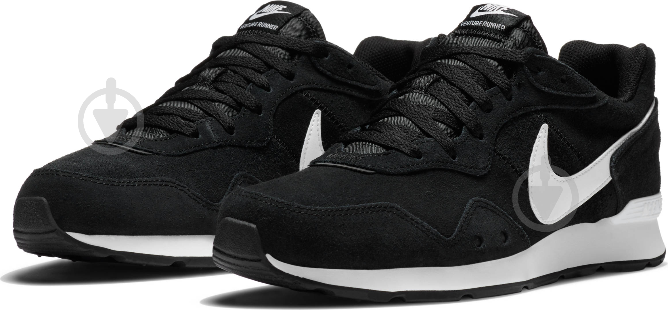 Кроссовки мужские Nike Venture Runner Suede CQ4557-001 р.42,5 черные - фото 1