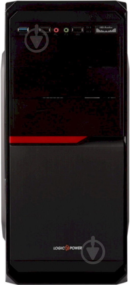 Корпус LogicPower 2011 Black (LP9545) - фото 2