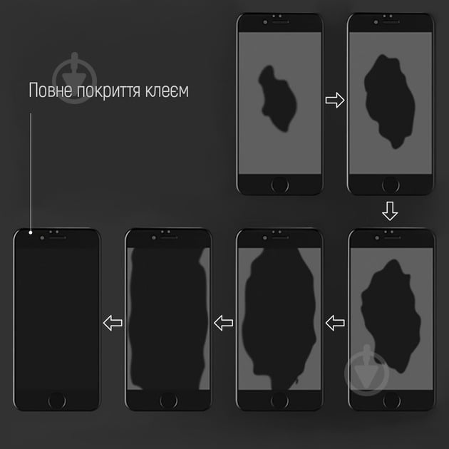 Захисне скло ColorWay 9H Full Cover & Glue black для Apple iPhone 16 (CW-GSFGAI16-BK) - фото 5