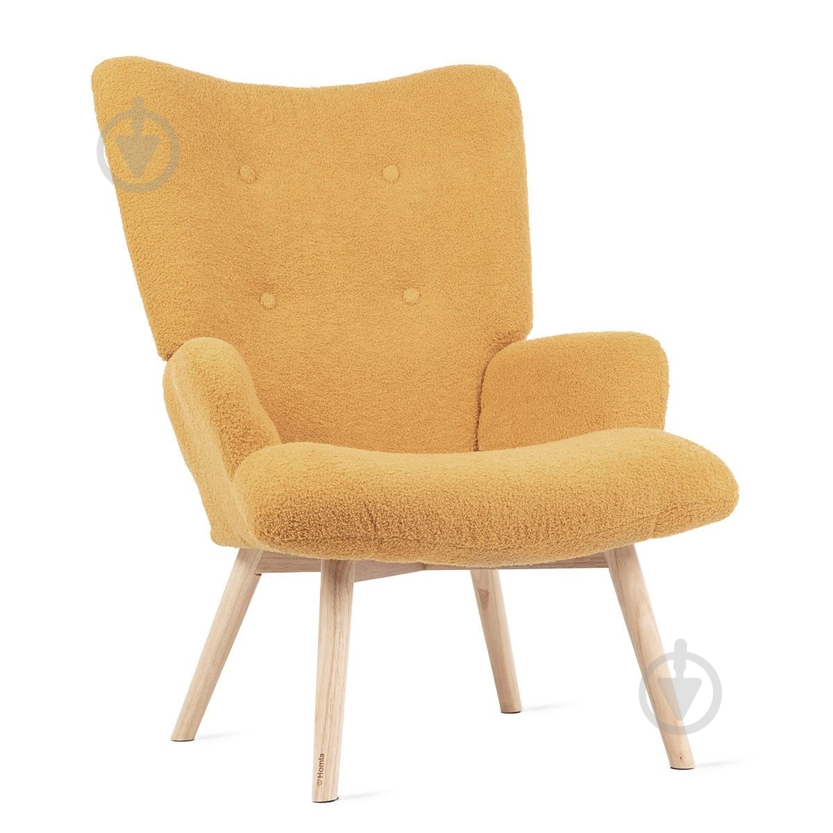 Кресло Homla Moss горчичный - фото 1