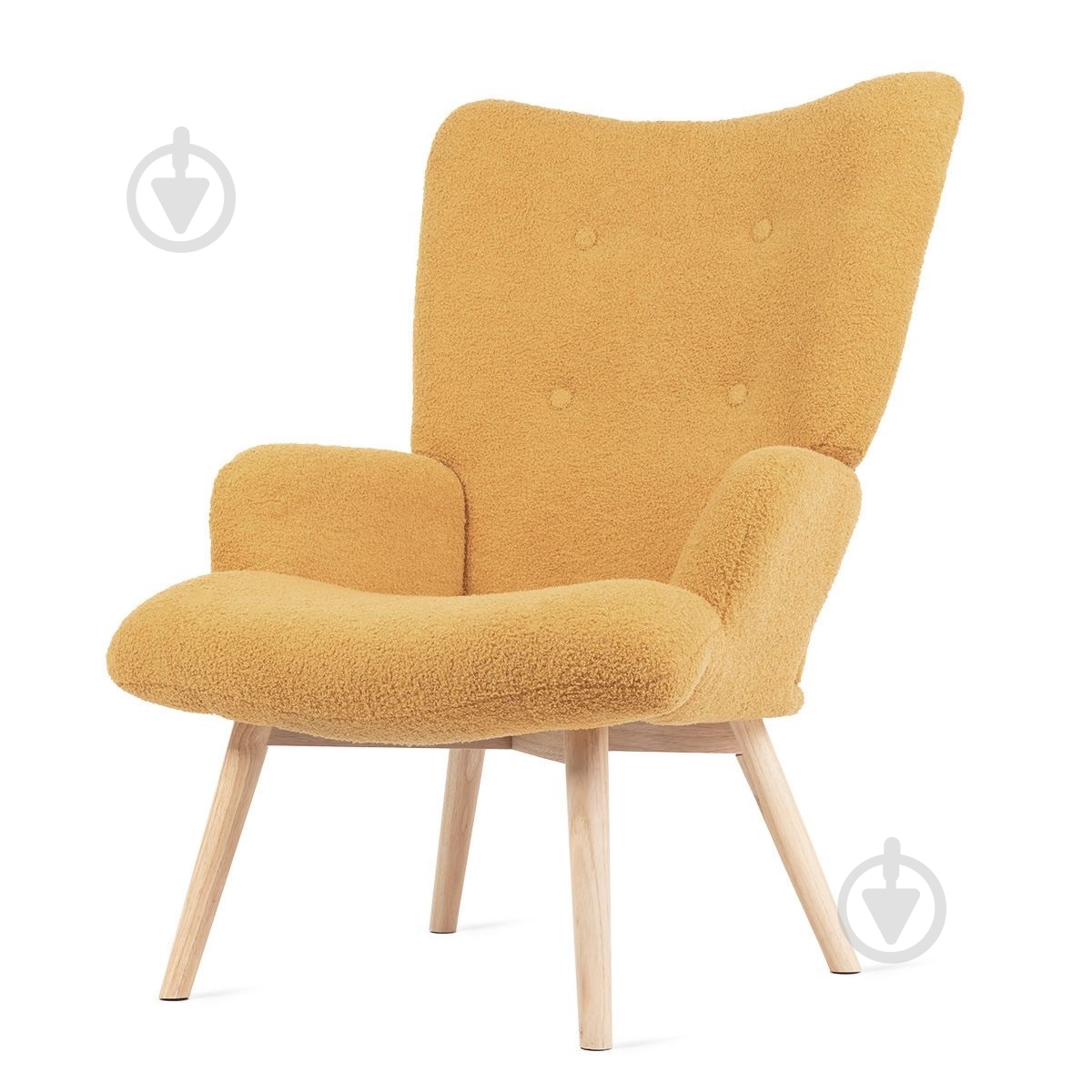 Кресло Homla Moss горчичный - фото 2
