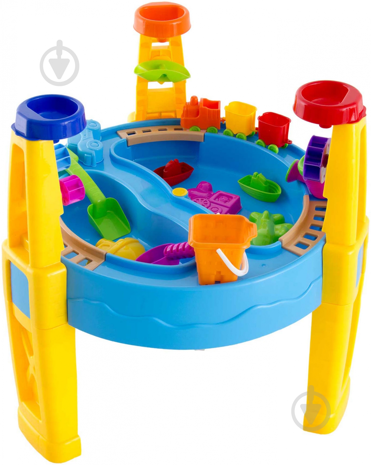 Столик BanBao для игры с песком и водой ZZH93408 - фото 1 Столик BanBao для игры с песком и водой ZZH93408 - фото 1