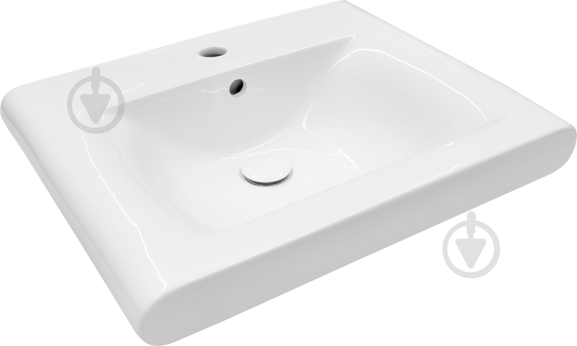 Умывальник EGO RT (WH) 63х50 - фото 1 Умывальник EGO RT (WH) 63х50 - фото 1