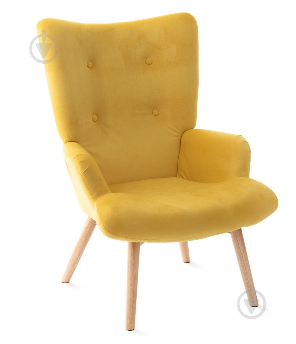 Кресло Homla Moss желтый - фото 1 Кресло Homla Moss желтый - фото 1