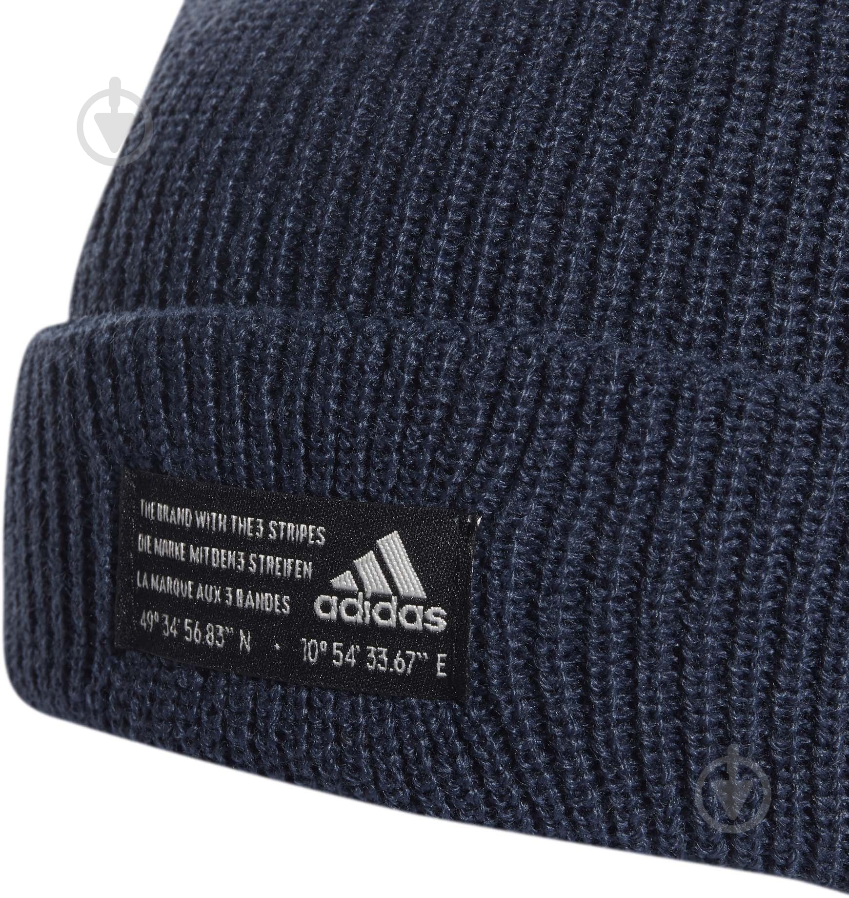 Шапка Adidas Perf Woolie GS2111 р.XL синий - фото 3