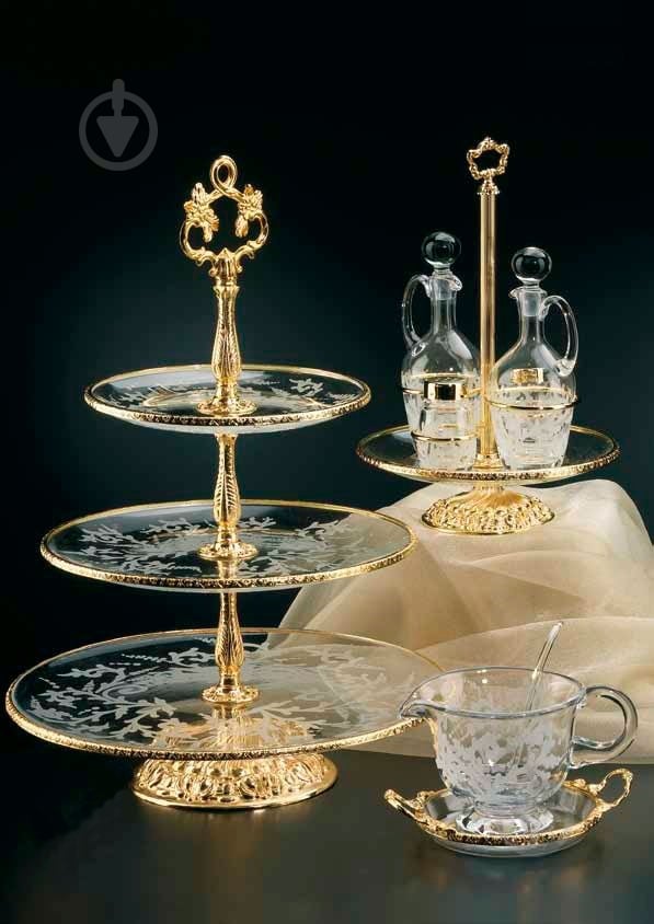 Фруктовниця триярусна CreArt LZ9893 - фото 1