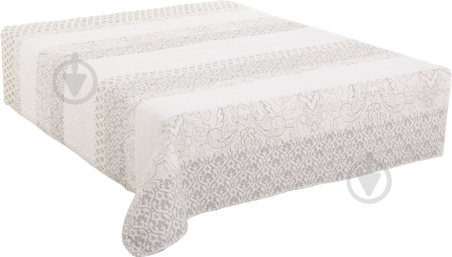 Покривало Пілар 220x240 см Underprice бежевий із сірим - фото 1