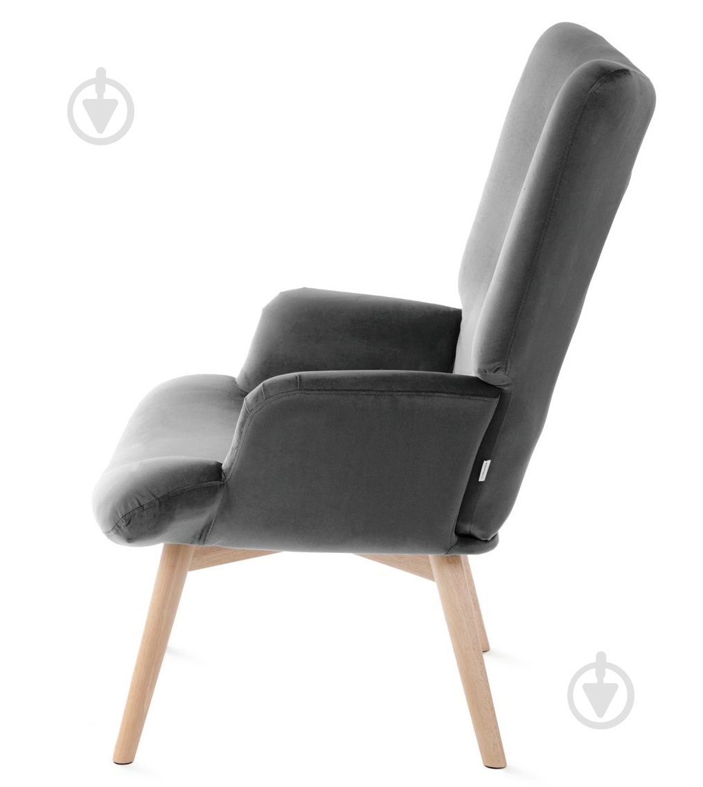 Кресло Homla Moss серый - фото 3 Кресло Homla Moss серый - фото 3