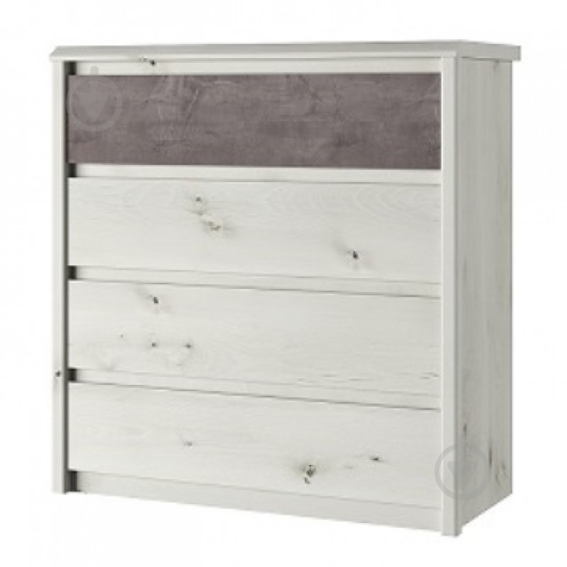 Комод Nonell 4s ольха полярная/оникс - фото 1