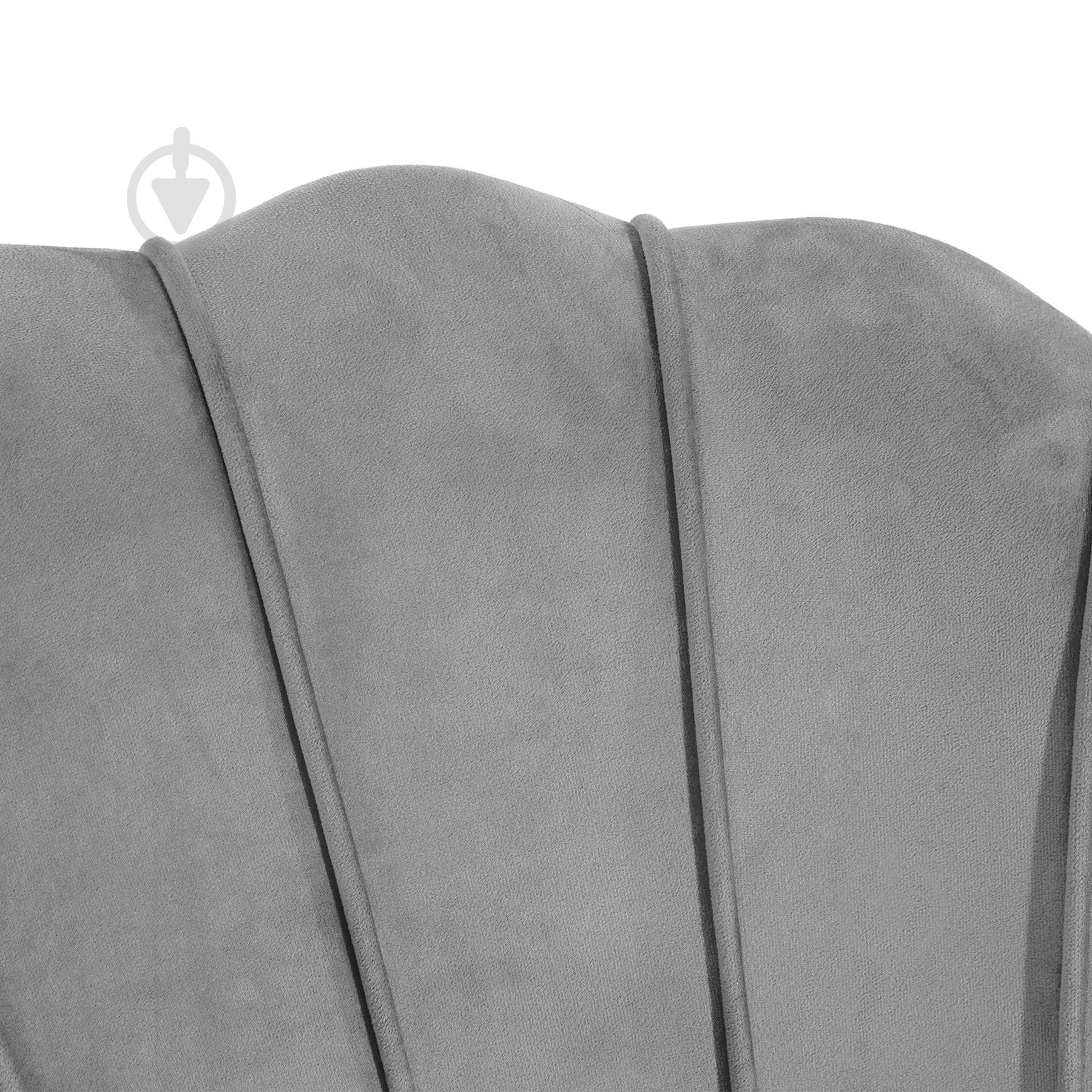 Кресло Homla SHELLY серый - фото 3