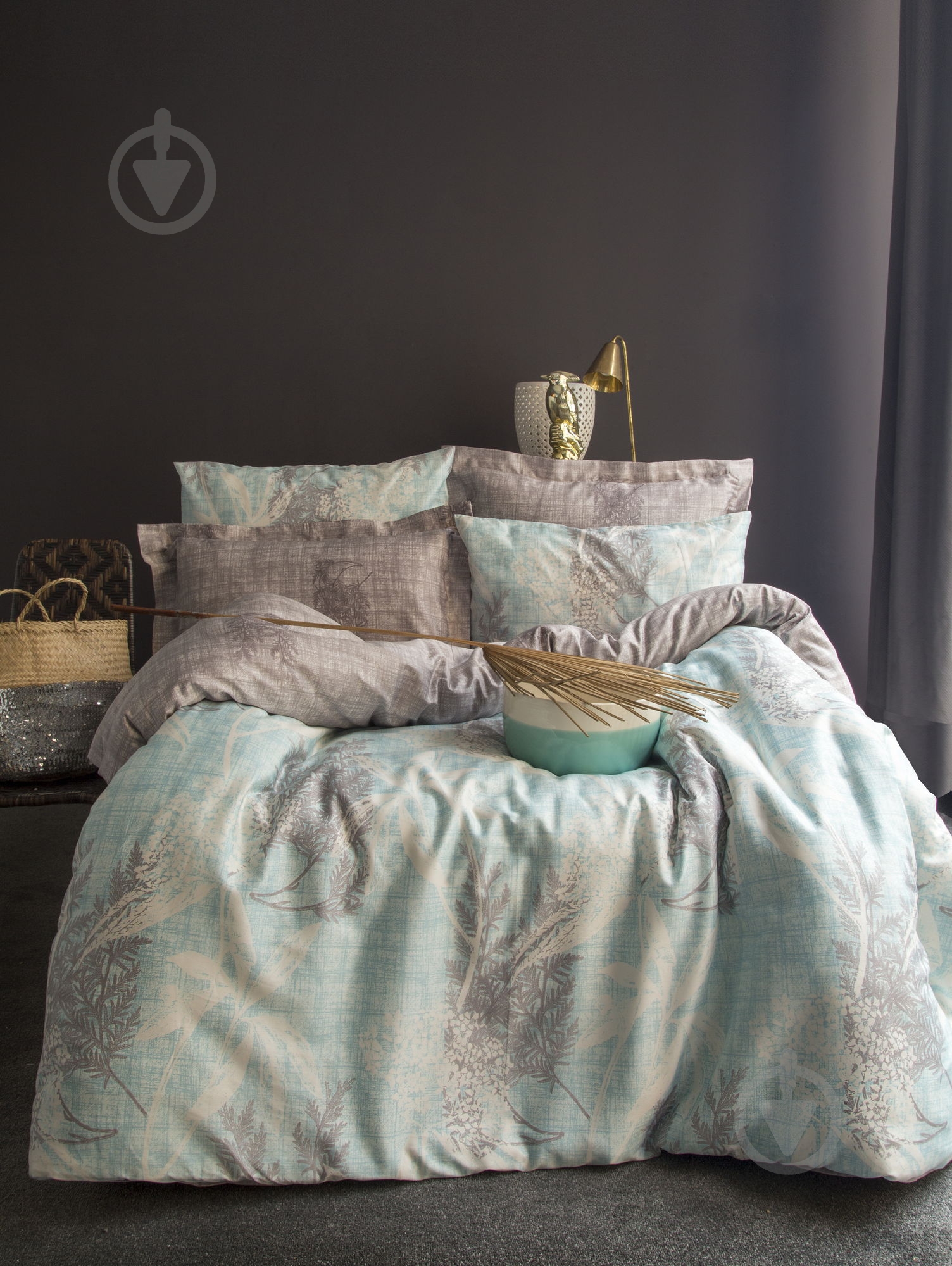 Комплект постельного белья Herra евро мульти Issimo - фото 1