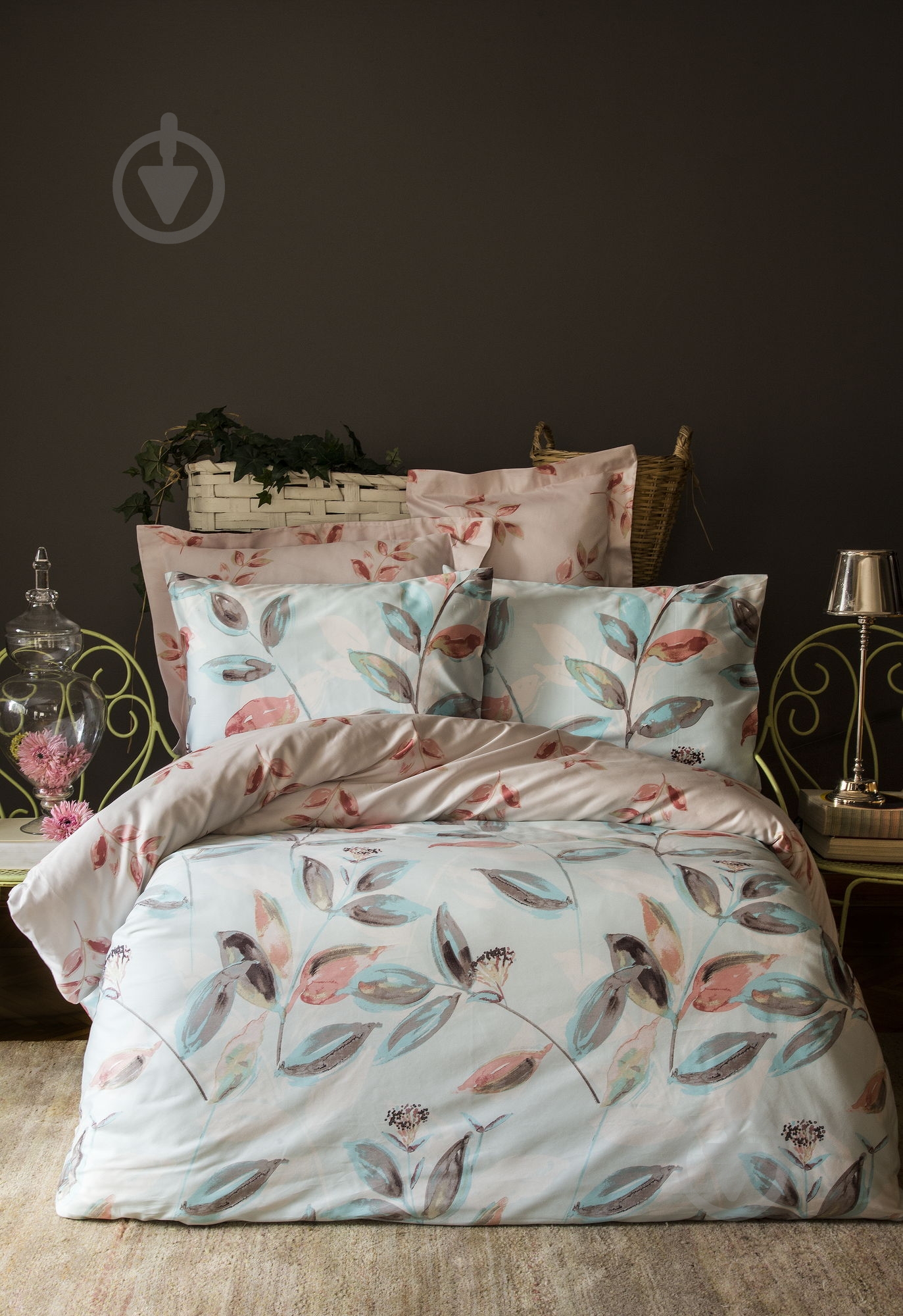 Комплект постільної білизни Idole євро мульті Issimo - фото 1