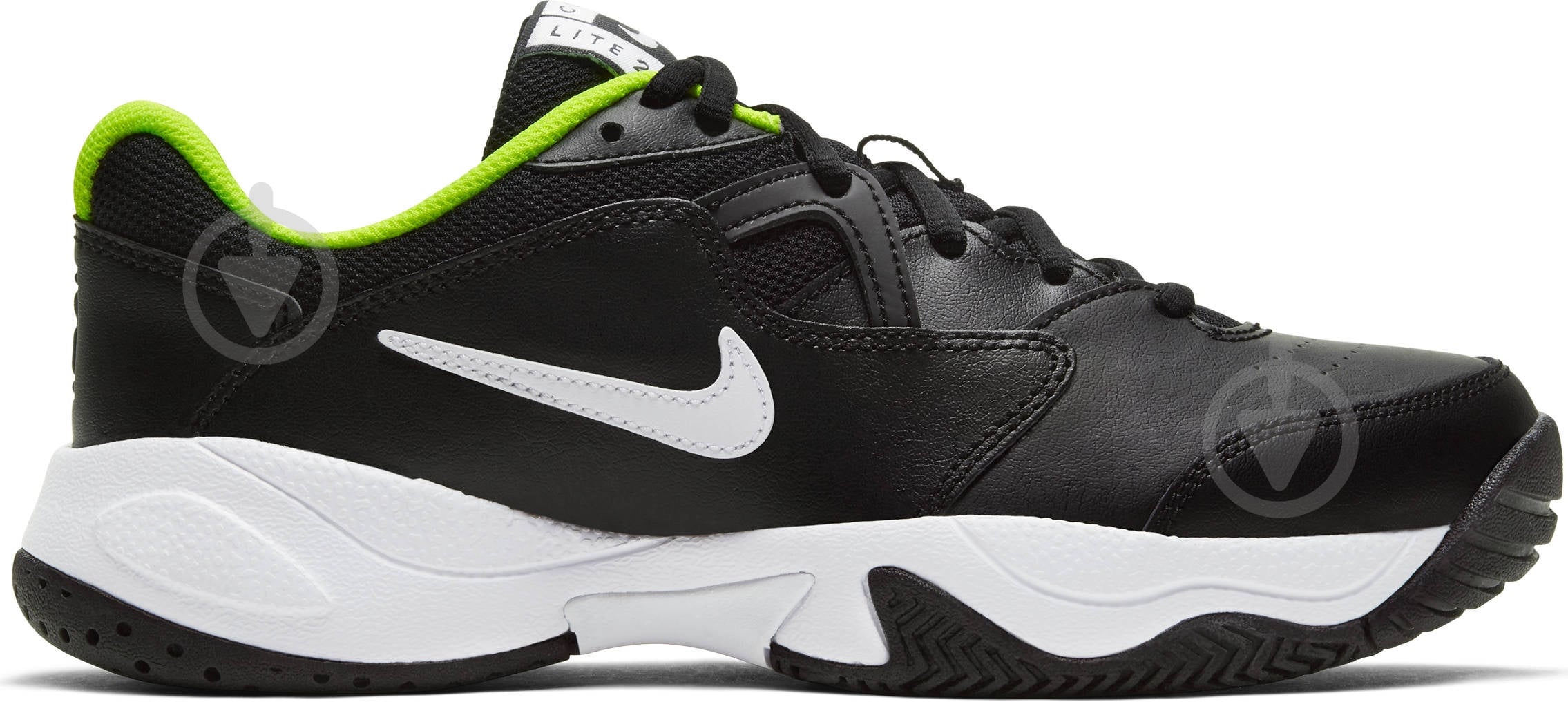 Кроссовки демисезонные Nike JR COURT LITE 2 CD0440-007 р.36 черные - фото 3