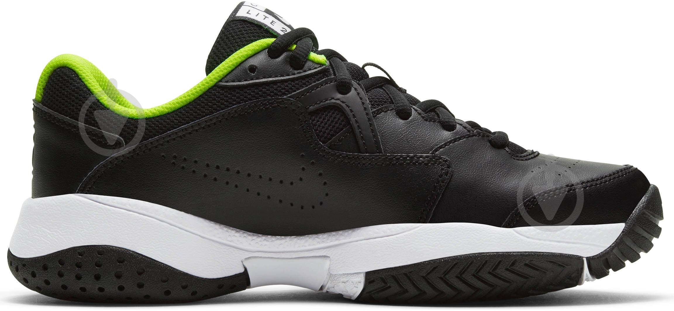Кроссовки демисезонные Nike JR COURT LITE 2 CD0440-007 р.36 черные - фото 4