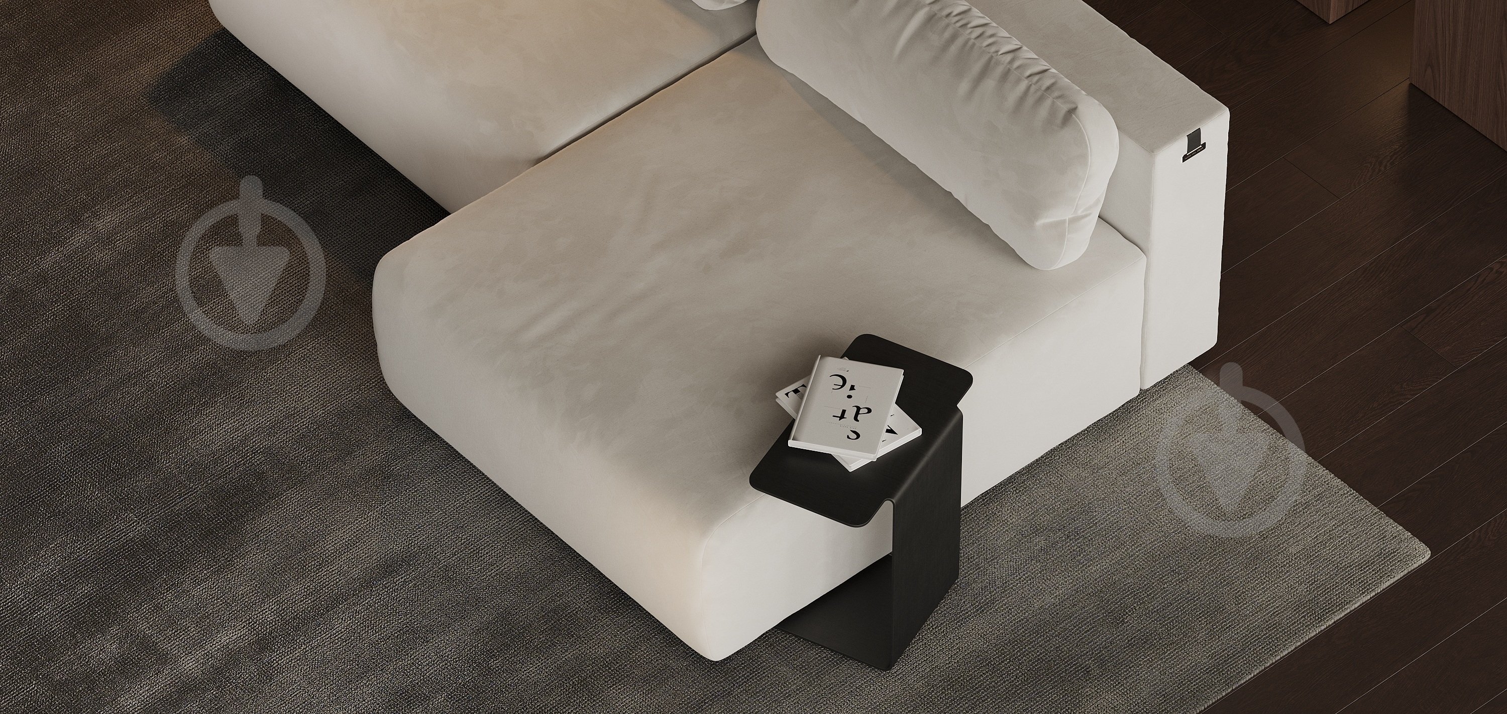 Диван кутовий SOFALINO LIBERIO лівий сірий 2220x1462x711 мм - фото 7