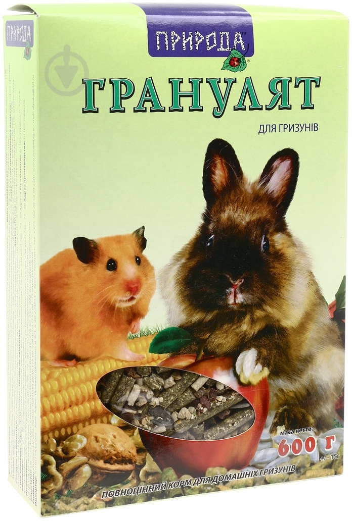 Корм Природа Гранулят 600 г PR240280 - фото 1