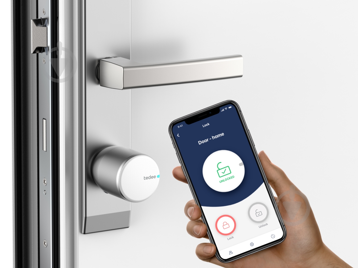 Умный замок tedee PRO графит - фото 2