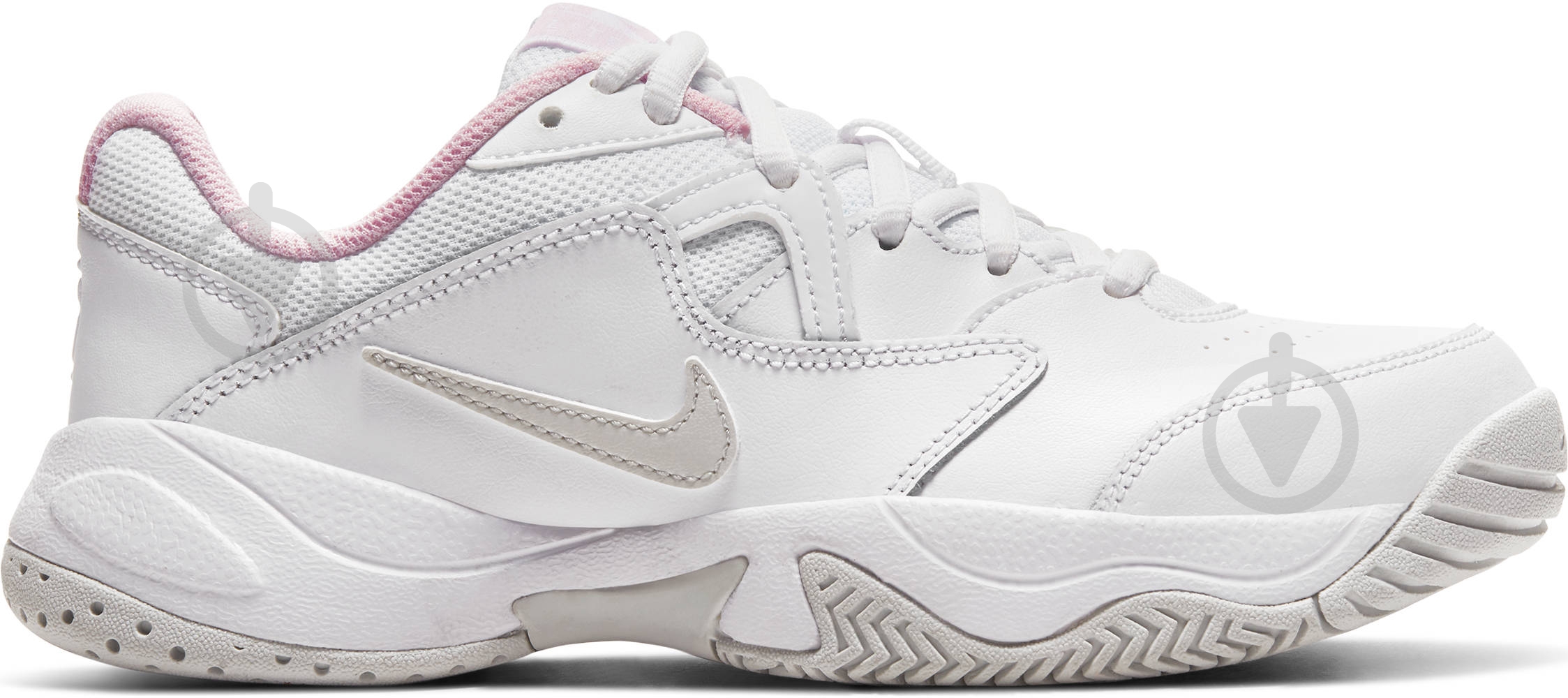 Кроссовки демисезонные Nike JR COURT LITE 2 CD0440-100 р.35 белые - фото 3