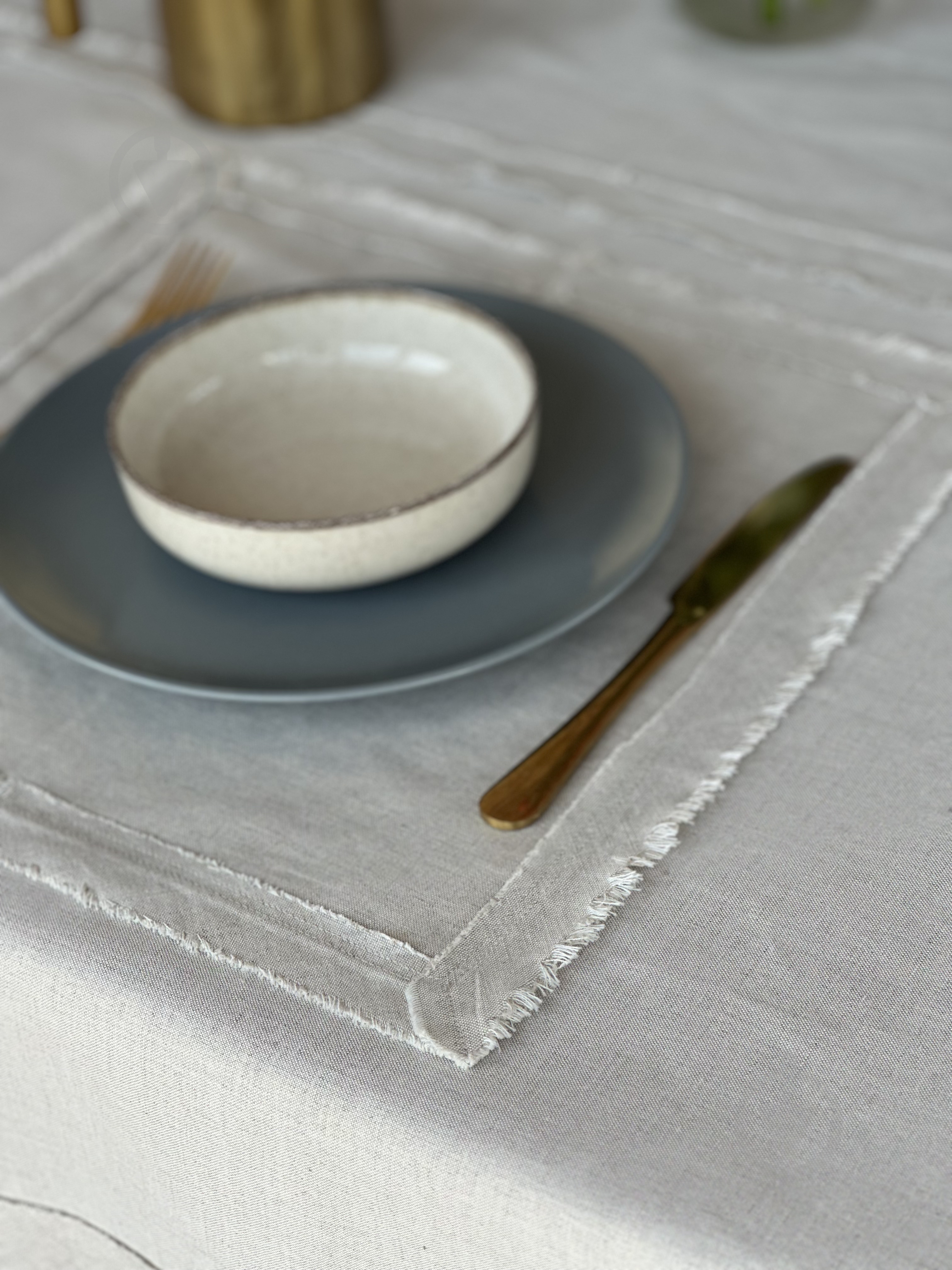 Серветка Едельвіка 331-25/08 Дюна 40x40 см лляний - фото 2 Серветка Едельвіка 331-25/08 Дюна 40x40 см лляний - фото 2