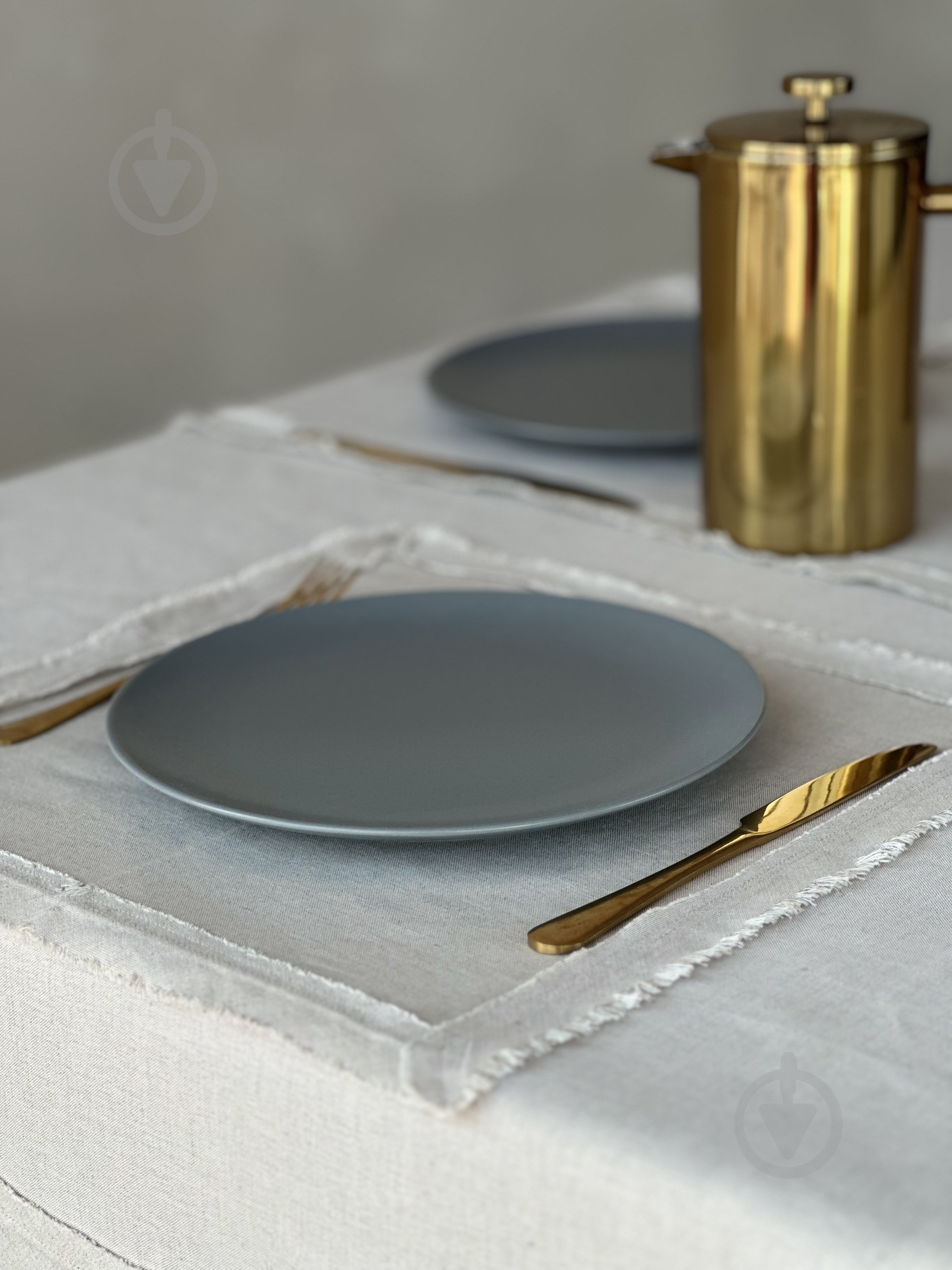 Серветка Едельвіка 331-25/08 Дюна 40x40 см лляний - фото 3 Серветка Едельвіка 331-25/08 Дюна 40x40 см лляний - фото 3