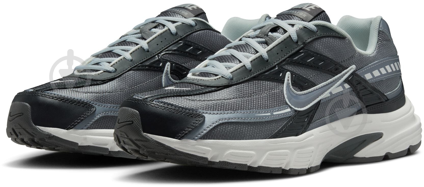 Кросівки чоловічі демісезонні Nike INITIATOR IB3083-001 р.45 сірі із чорним - фото 5