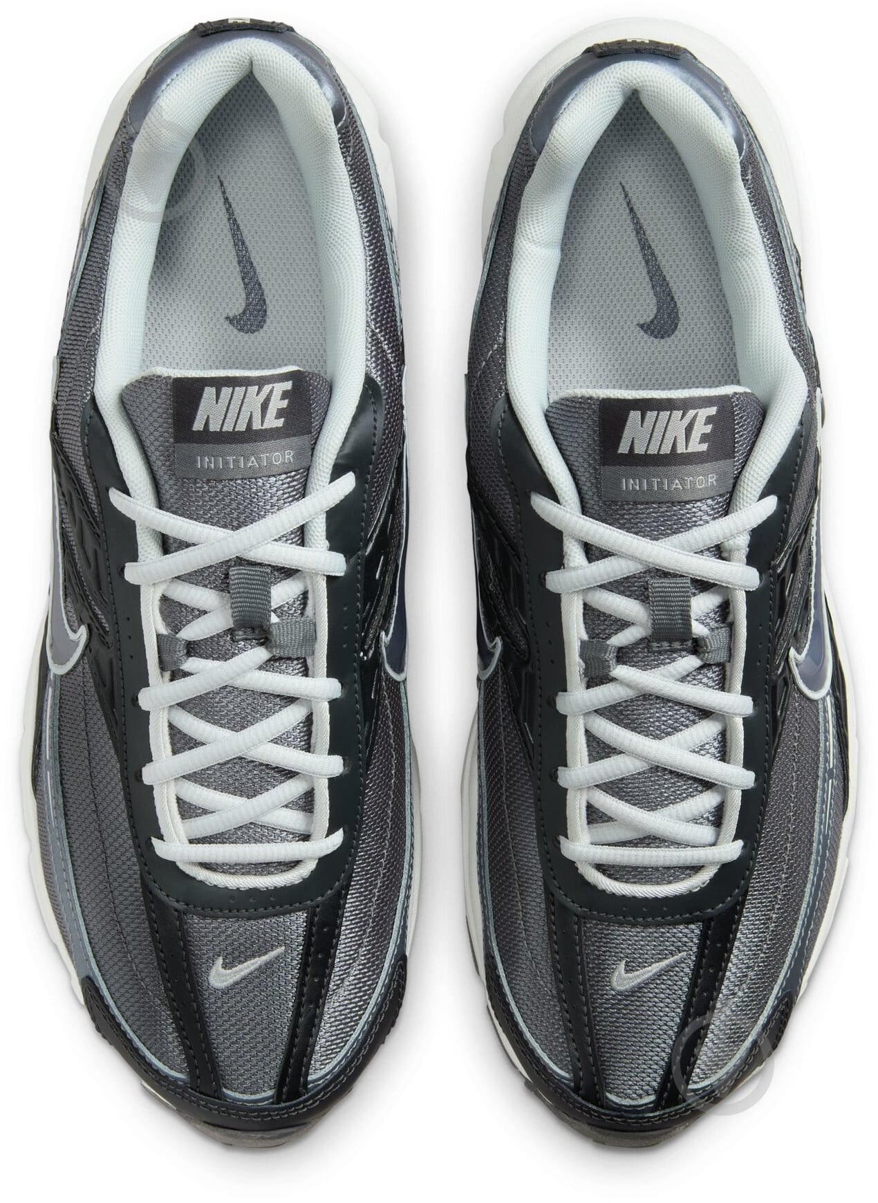 Кросівки чоловічі демісезонні Nike INITIATOR IB3083-001 р.45 сірі із чорним - фото 7
